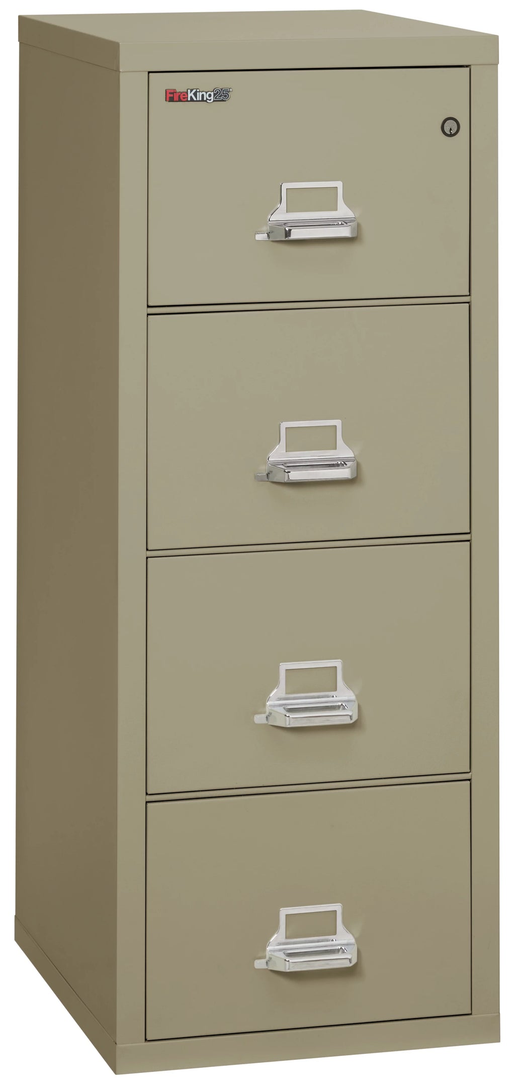 1 Hour Fire Resistant 4 Drawer Legal File Cabinet Y64364