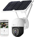 1080P PTZ Solar Security Camera Outdoor H467