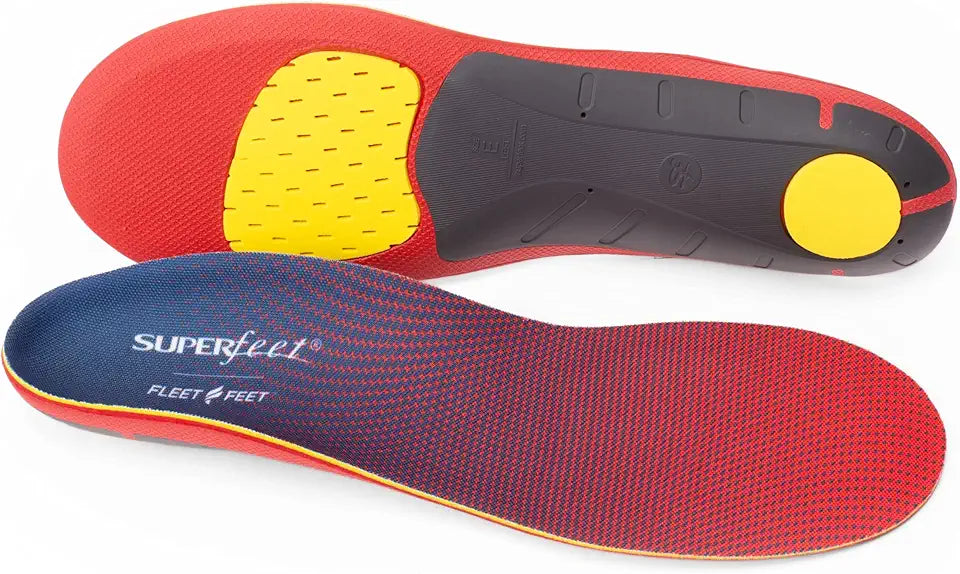Fiery Red High Arch Shoe Insoles G288
