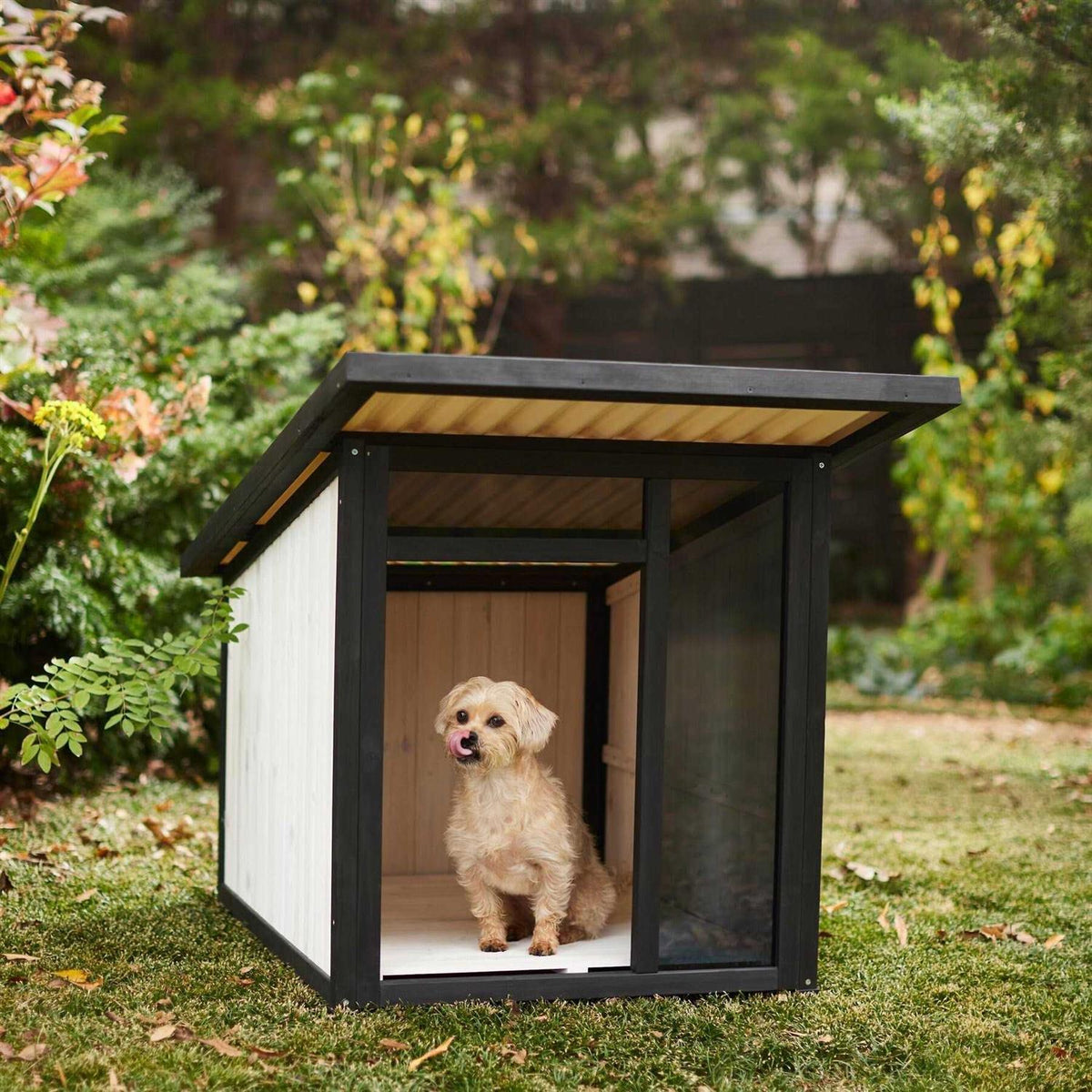 Modern Wooden Outdoor Dog House E746658