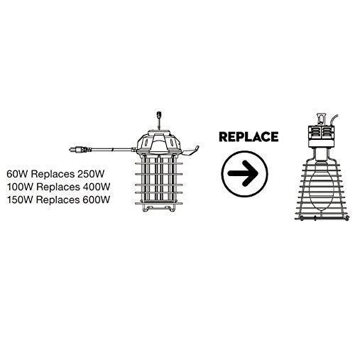 100W LED Caged Lantern E94926