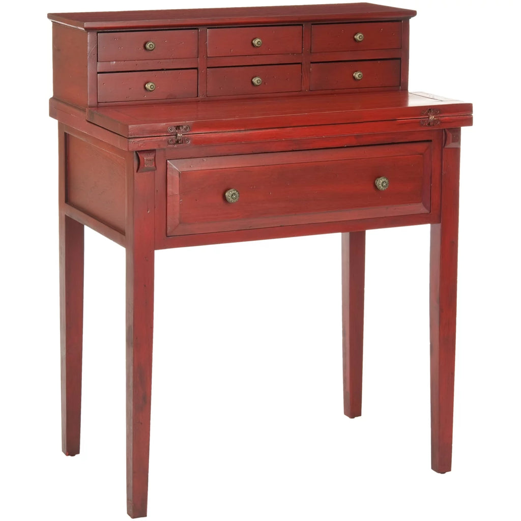 Cherry Fold Down Desk S8919