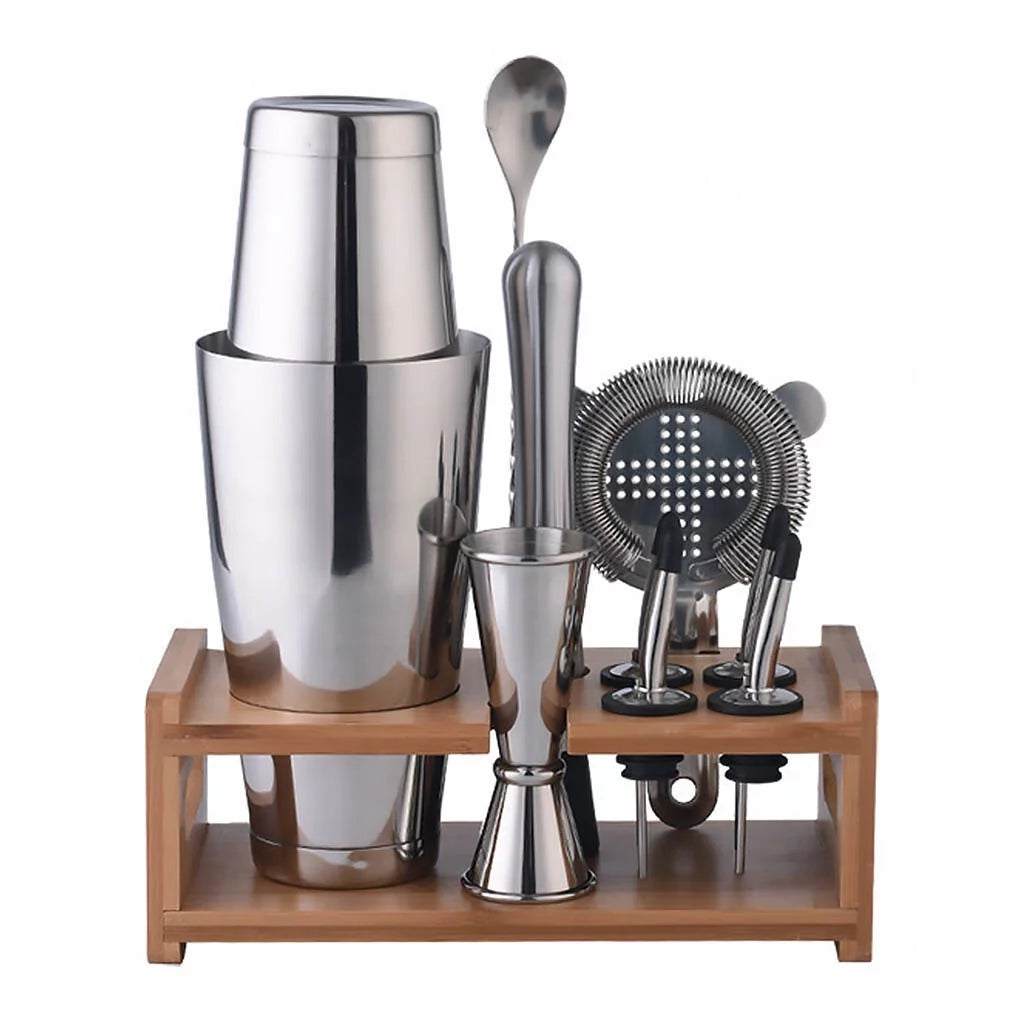 10 Pcs Stainless Steel Bartender Kit S2831