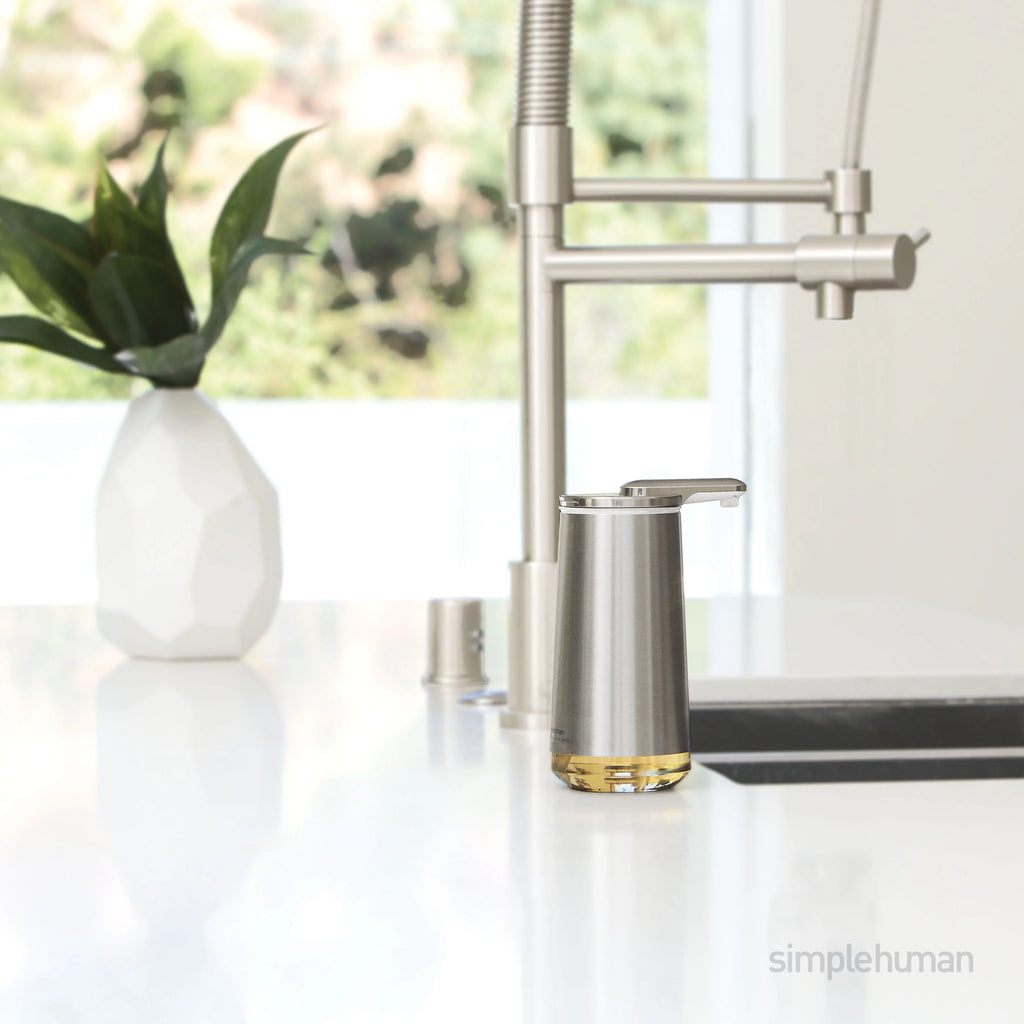 10 oz Touch-Free Automatic Sensor Foam Soap Dispenser Brushed Stainless Steel V103
