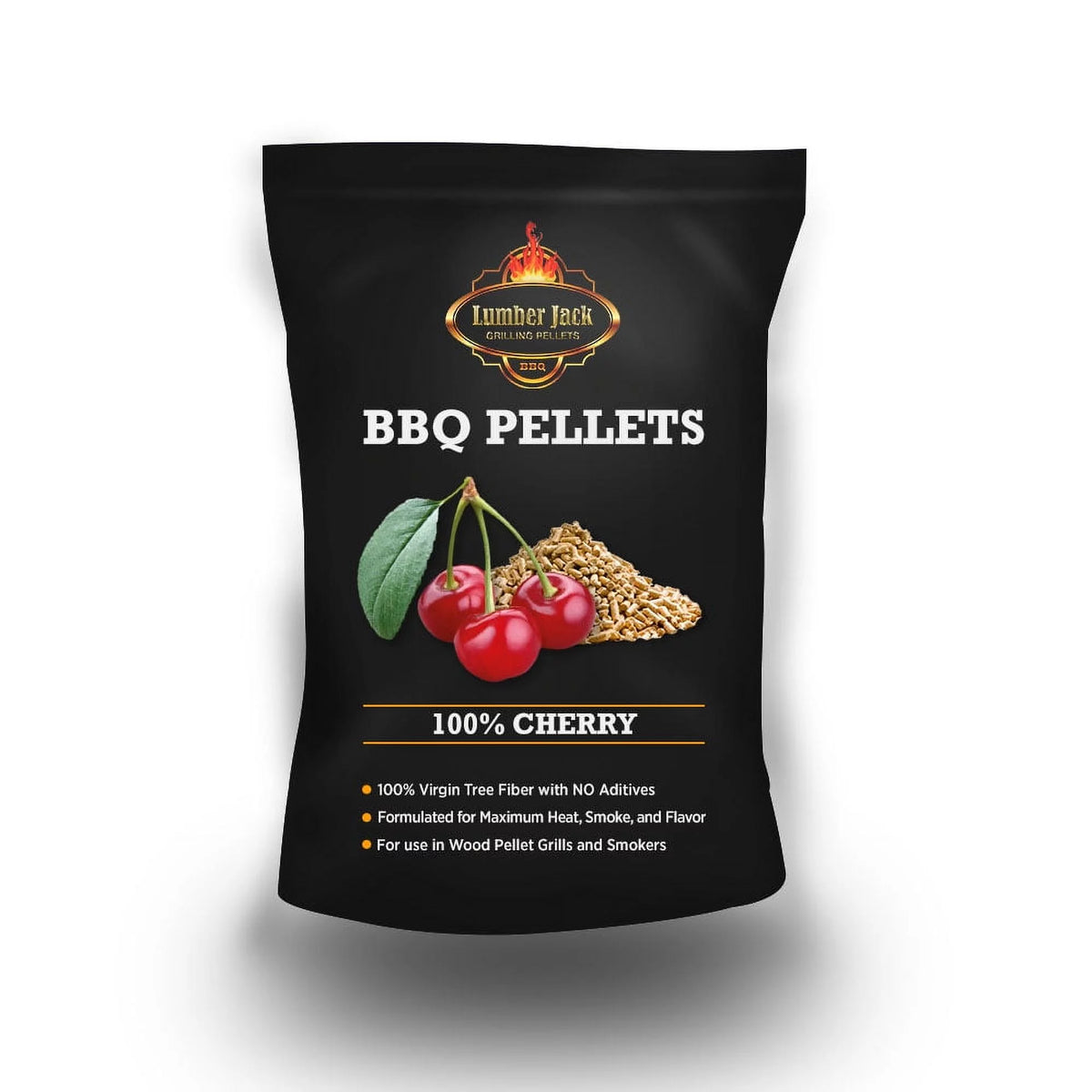100% Cherry BBQ Grilling Pellets Y335