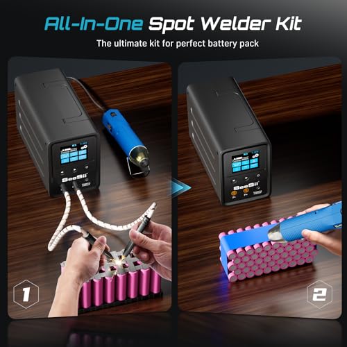 10080W Spot Welder and Heat Gun Kit with 3000F Capacitors W437