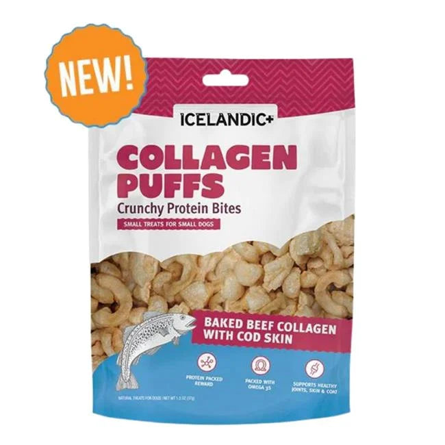 1.3 oz Dog Collagen Puffs Bites with Fish C930415