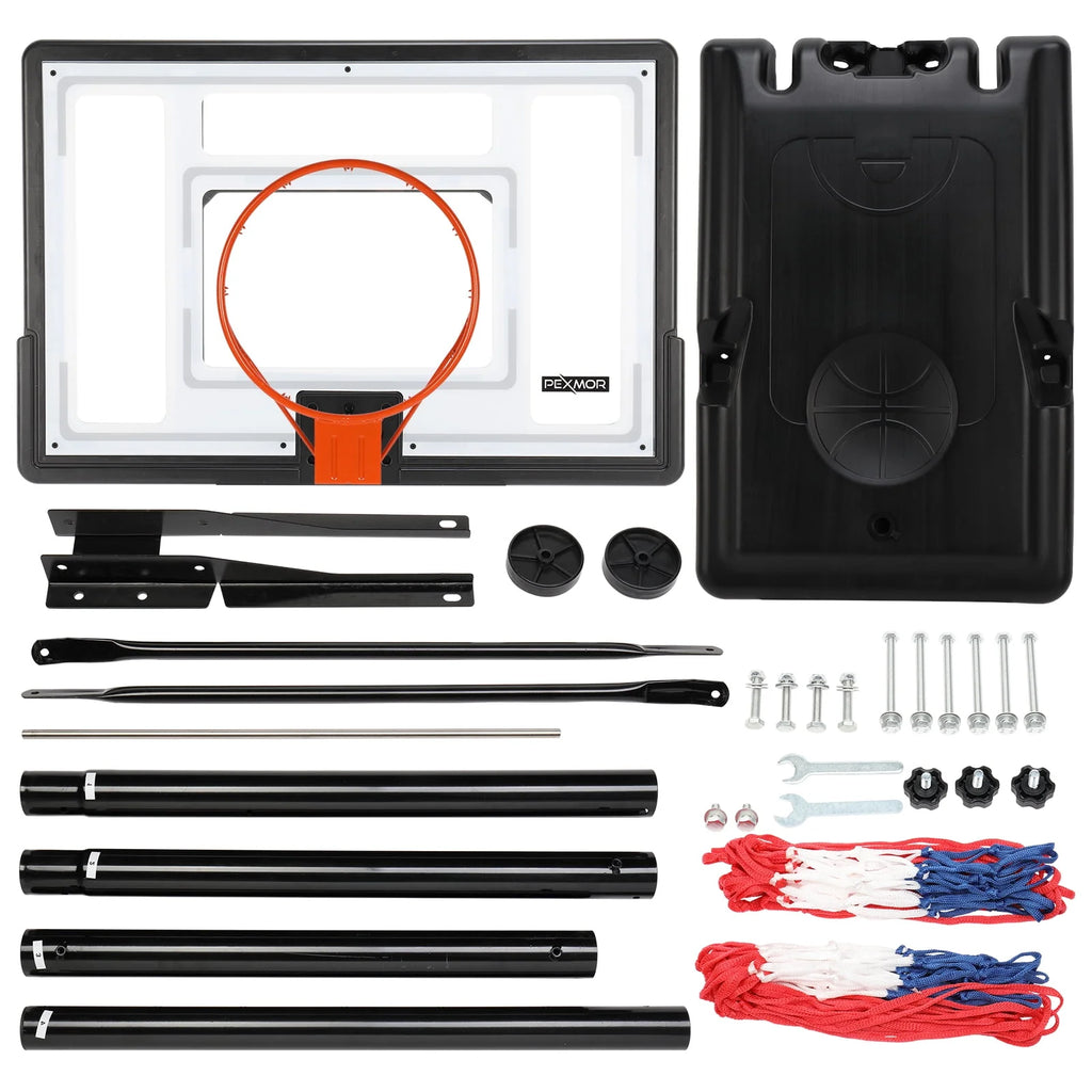 10 ft Adjustable Portable Basketball Hoop P6034