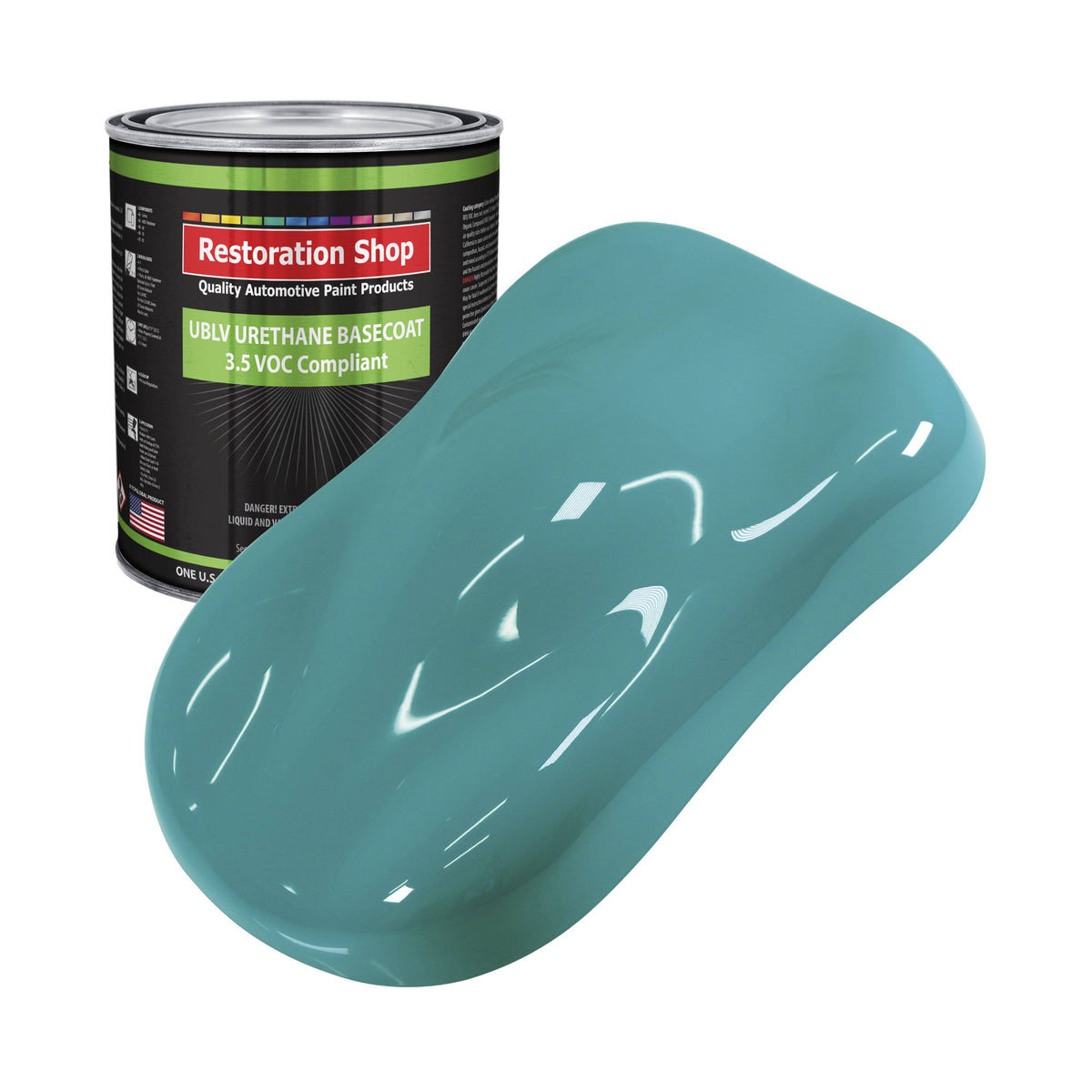1 Gallon Low VOC Urethane Basecoat Auto Paint T9076