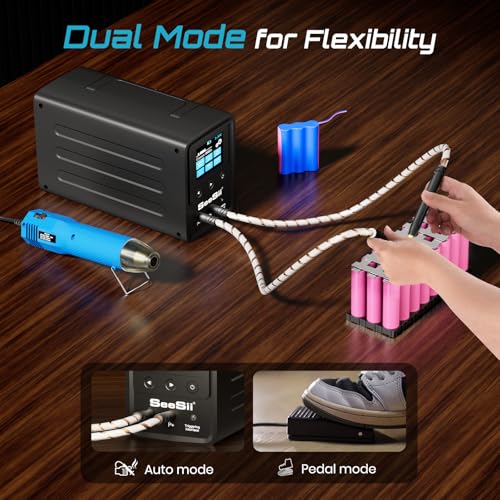 10080W Spot Welder and Heat Gun Kit with 3000F Capacitors W437