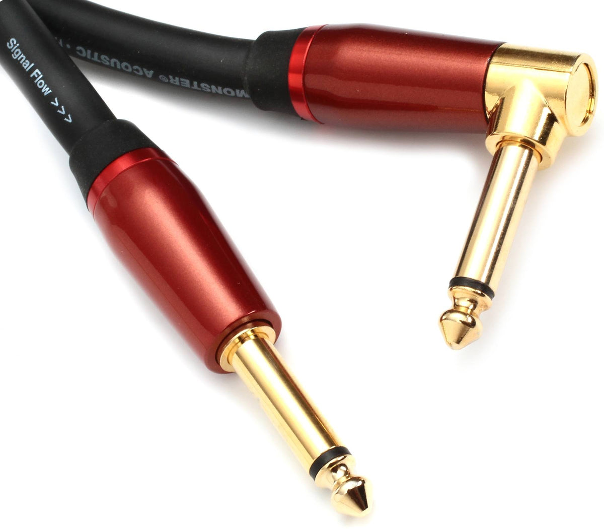 1/4" Angled to Straight Instrument Cable 21 ft. V9561