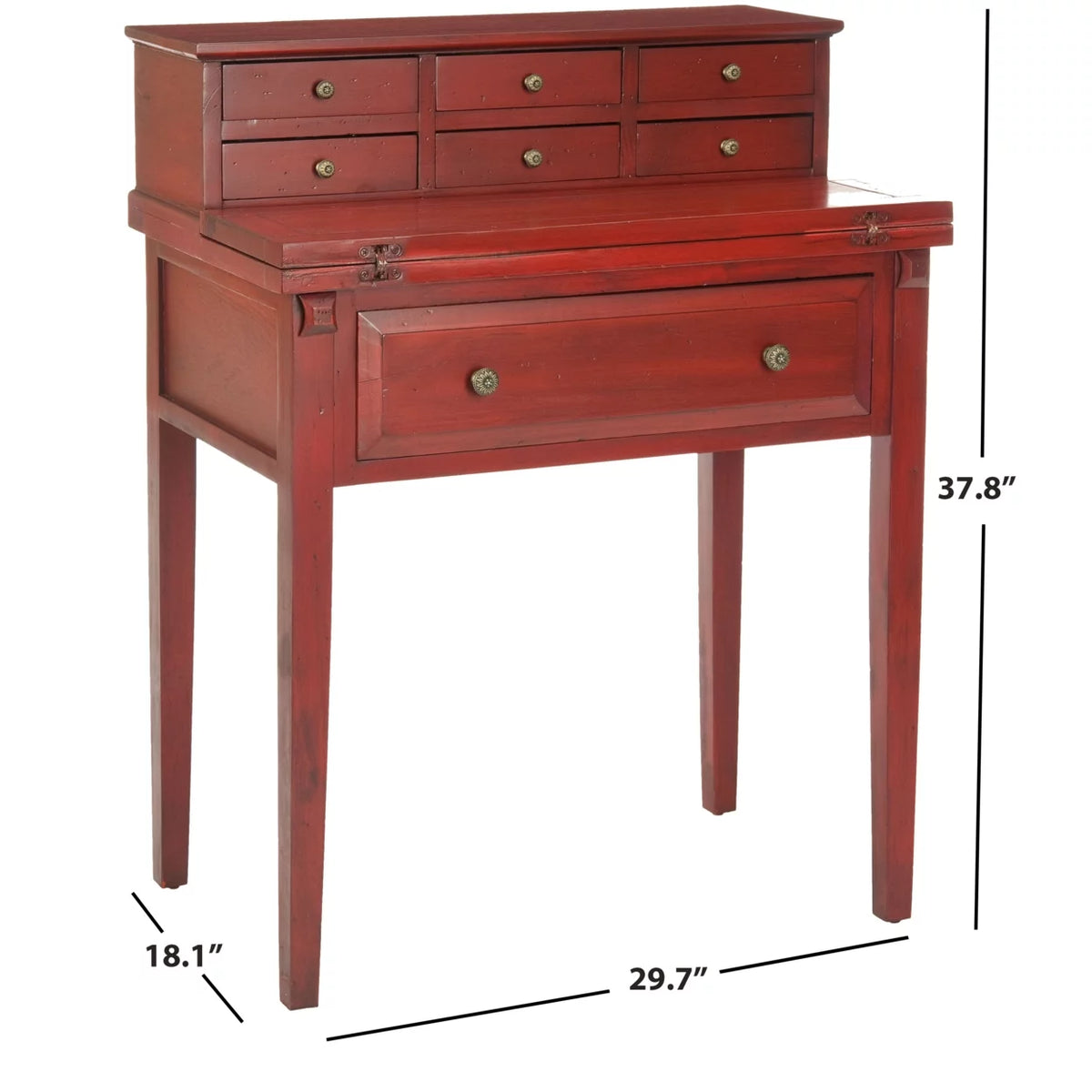 Cherry Fold Down Desk S8919