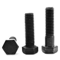 1 1/8 inch-12 x 10 inch Grade 5 Hex Cap Screw Black Oxide Q923
