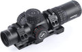 1-6X28 FFP First Focal Plane Scope 35mm Tube ED Optics Red/Green Illuminated Reticle O6456