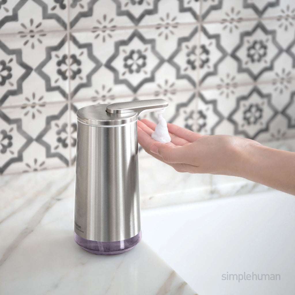 10 oz Touch-Free Automatic Sensor Foam Soap Dispenser Brushed Stainless Steel V103