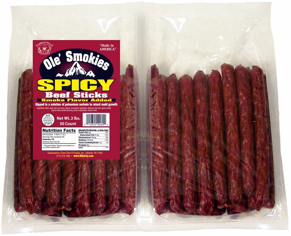 Spicy Beef Sticks J9291