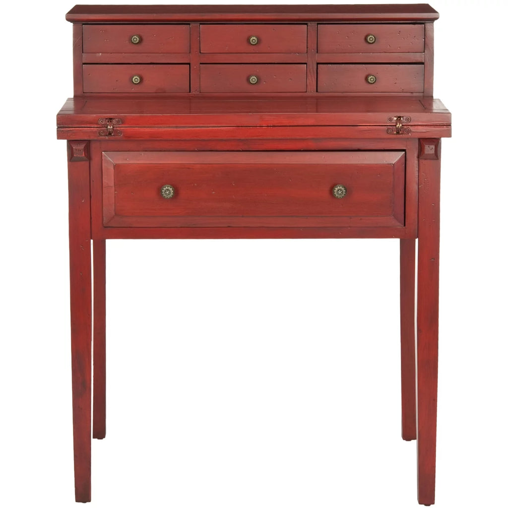 Cherry Fold Down Desk S8919