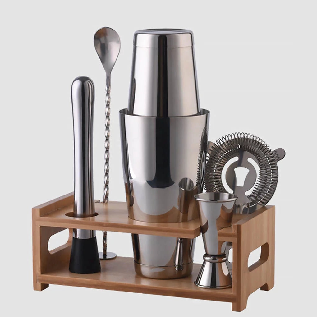 10 Pcs Stainless Steel Bartender Kit S2831