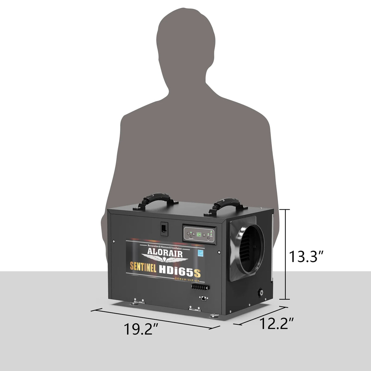 120 Pints Crawl Space Dehumidifier with Drain Pump W72622