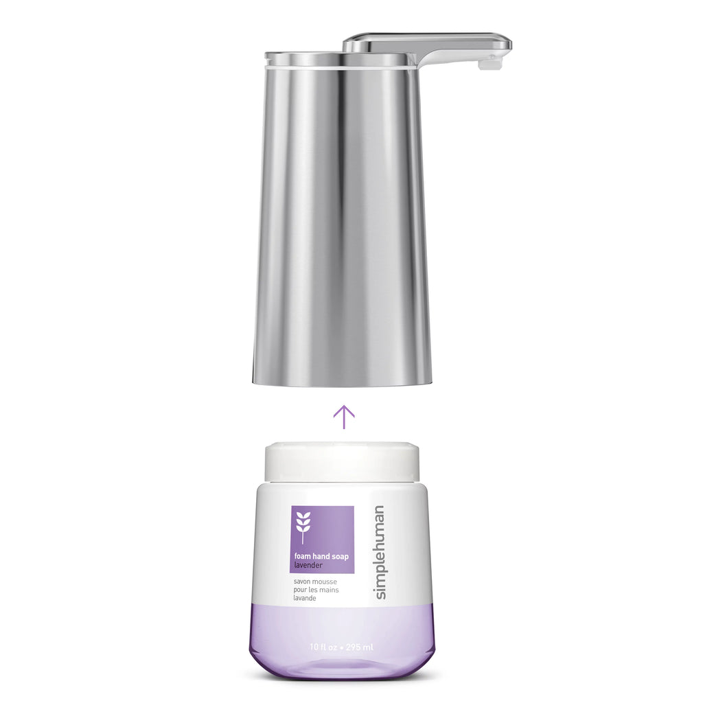 10 oz Touch-Free Automatic Sensor Foam Soap Dispenser Brushed Stainless Steel V103